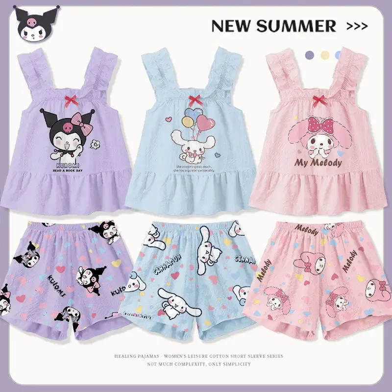 Color: Beige, Kid Size: 2T - New Spring Autumn Children's Clothing Sets Elsa Boy Sleepwear Long sleeved pants Clothes Kids Pajamas Set Baby Girls Pyjamas