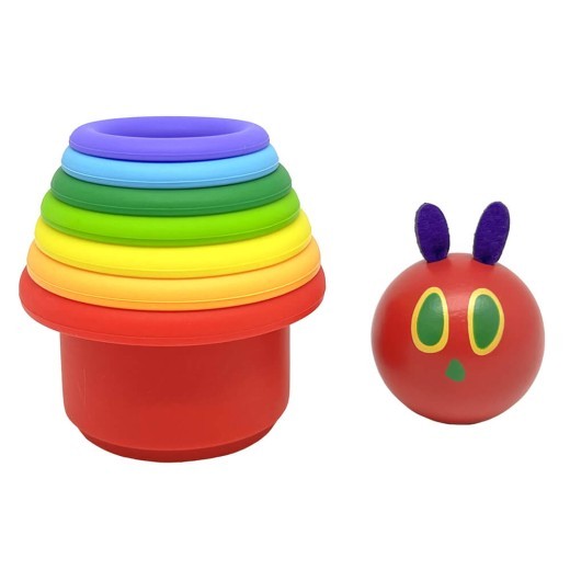 The Very Hungry Caterpillar Bath Stacking Cups & Squirty Set
