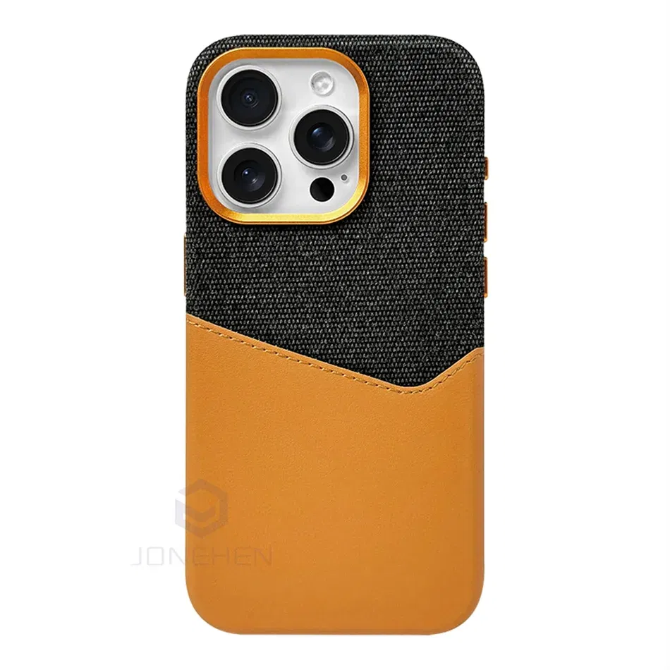 Color: Blue, Material: PU - For Magsafe Card Holder Leather Case For iPhone 16 15 13 12 17 Pro Max 14 Plus Pocket Wireless Charge Alloy Lens Magnetic Cover