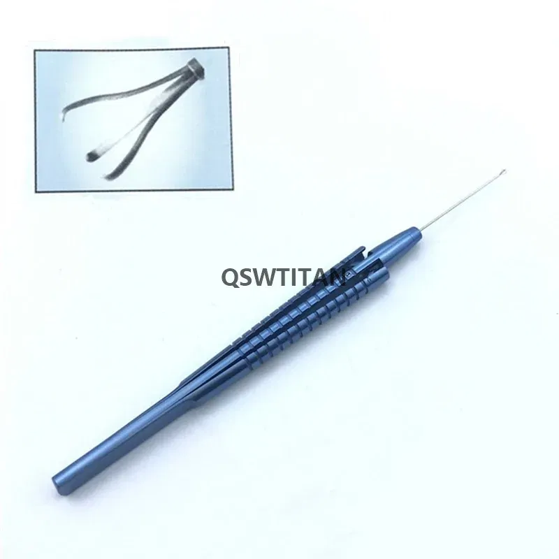 Color: Silver - Retinal Capsulorhexis forceps Intraocular Ophthalmic micro Surgical Instruments
