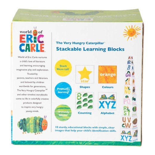 The Very Hungry Caterpillar Stackable Learning Blocks
