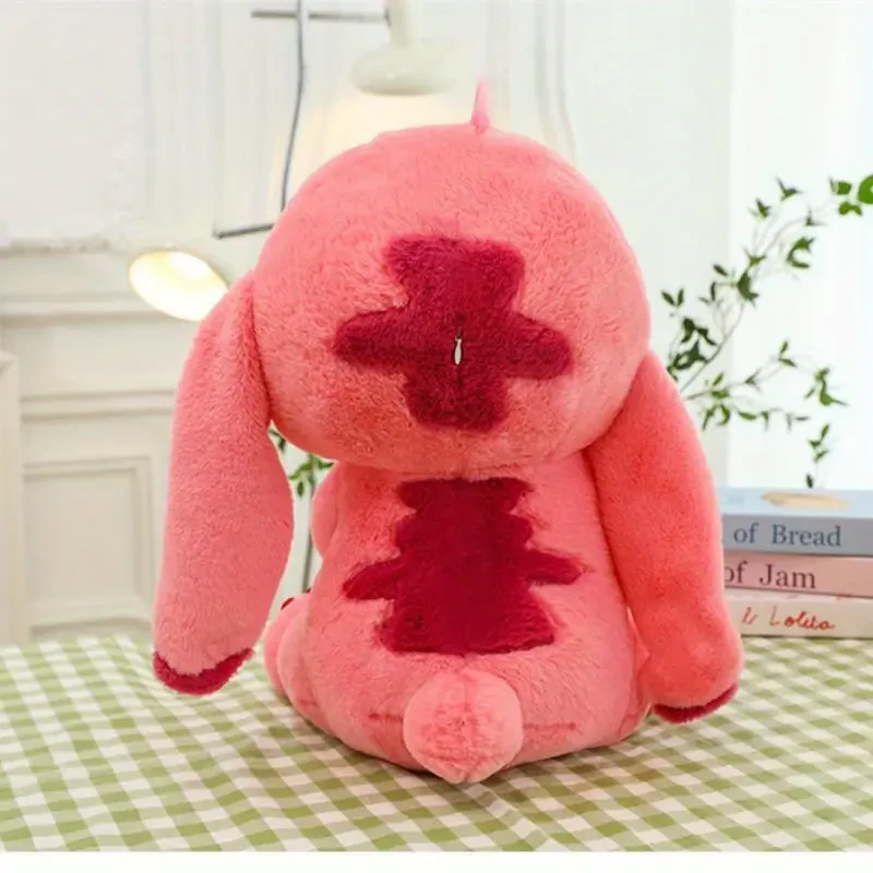 Authentic Stitch Plush Toy with Heart - 14+ Soft PP Stuffed Animal for Birthday