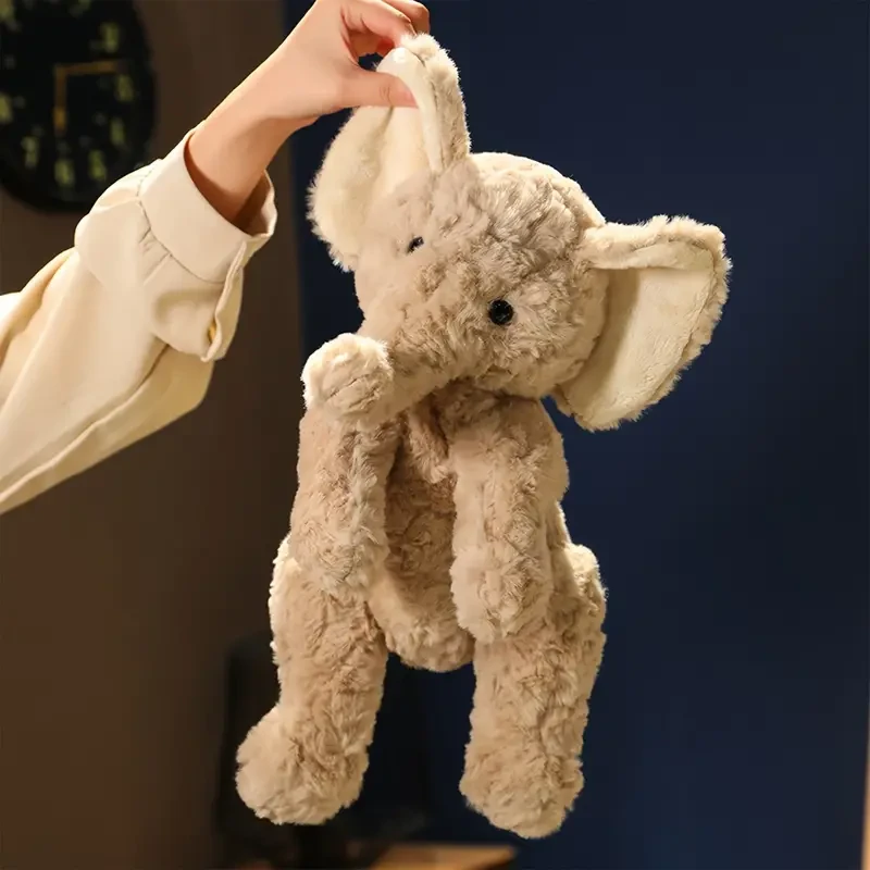 Adorable 34.98cm Elephant Plush Toy - Soft, Cuddly Stuffed Animal for Youngsters