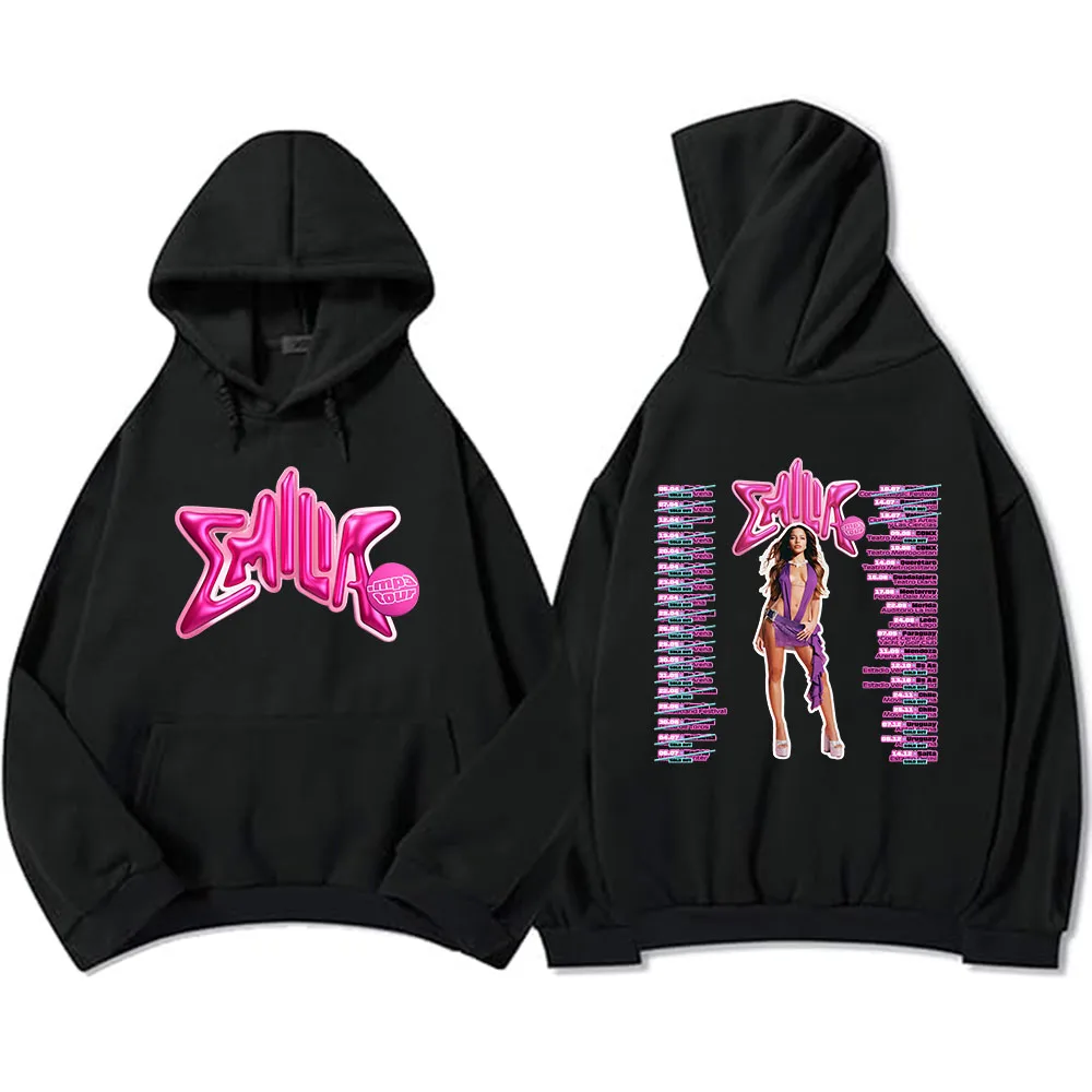 Color: army green, Size: M - Emilia Mernes MP3 Hoodies Winter Long Sleeve Hooded Pullovers Men Clothes Fleece Pocket Singer Graphic Sweatshirts Print Hoody