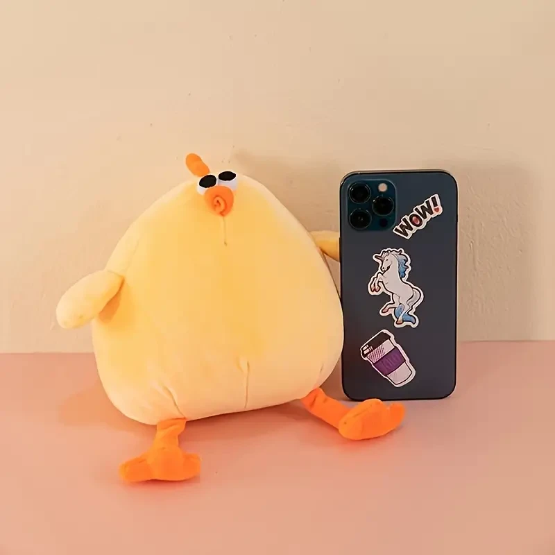 3pcs Set Cute Yellow Chick Plush Pillows