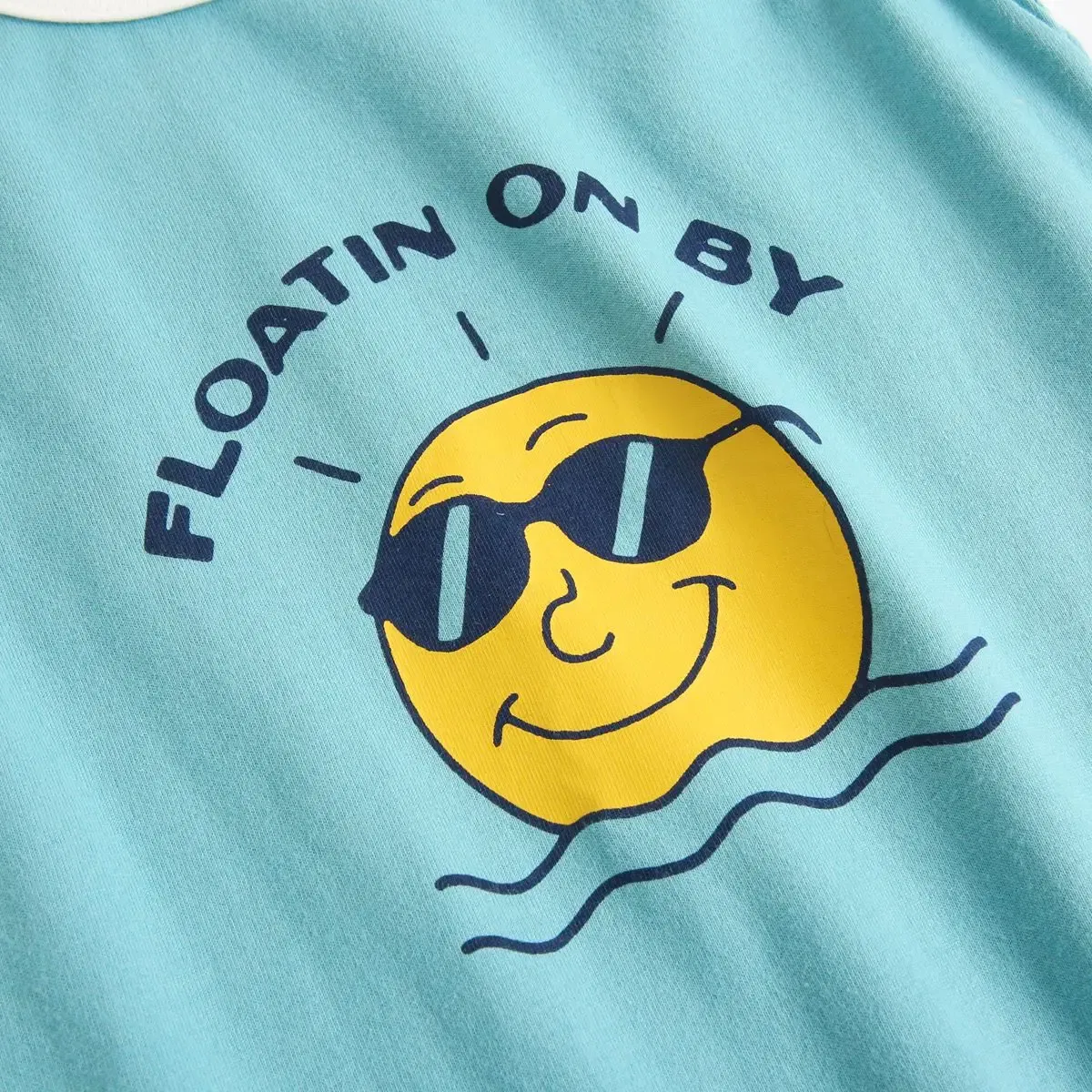 Color: Blue, Kid Size: 24M - Sanlutoz Summer Baby Boys Rompers Short Sleeve Cartoon Toddler Boys Clothing Outfits Fashion