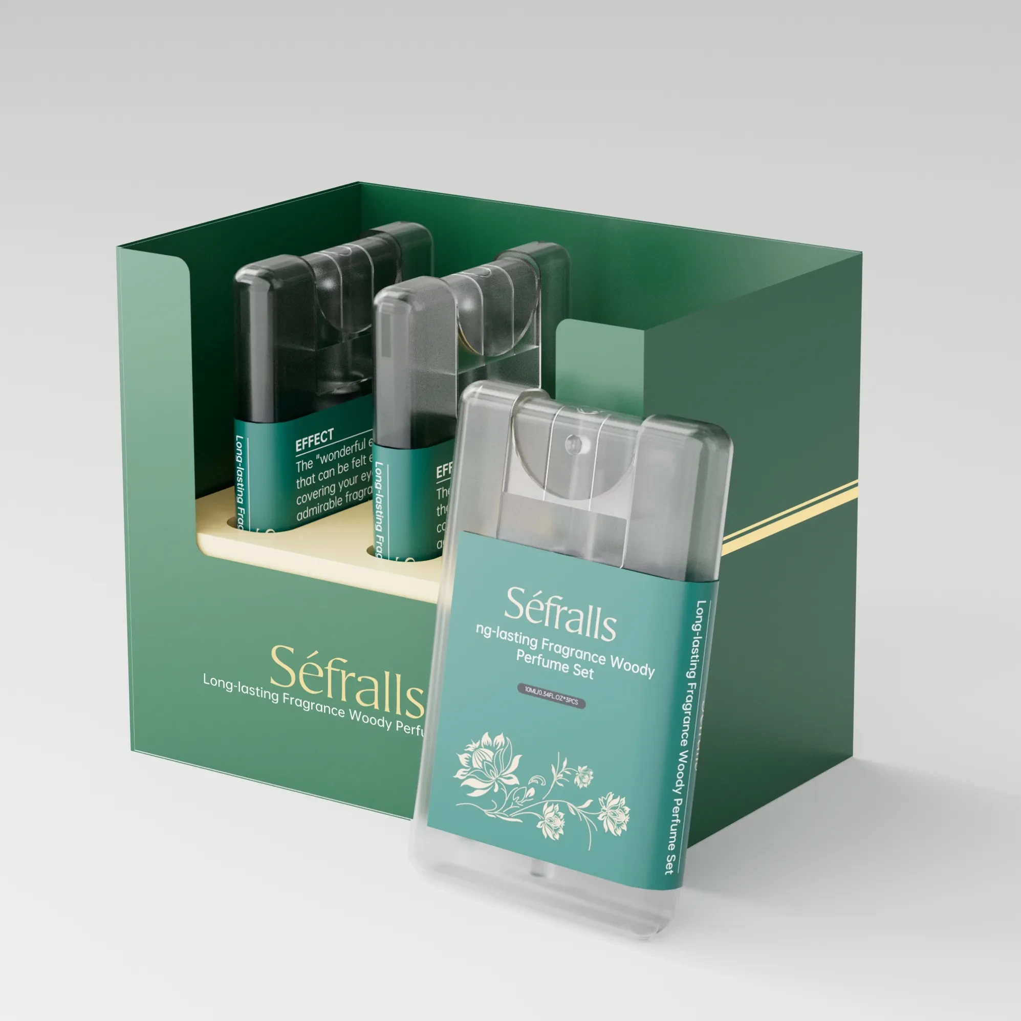 Sefralls Long-lasting Fragrance Woody Perfume