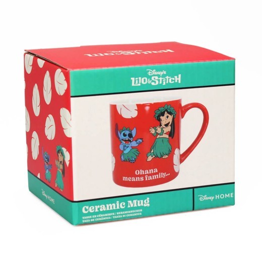 Disney Mug : Lilo & Stitch (Ohana)