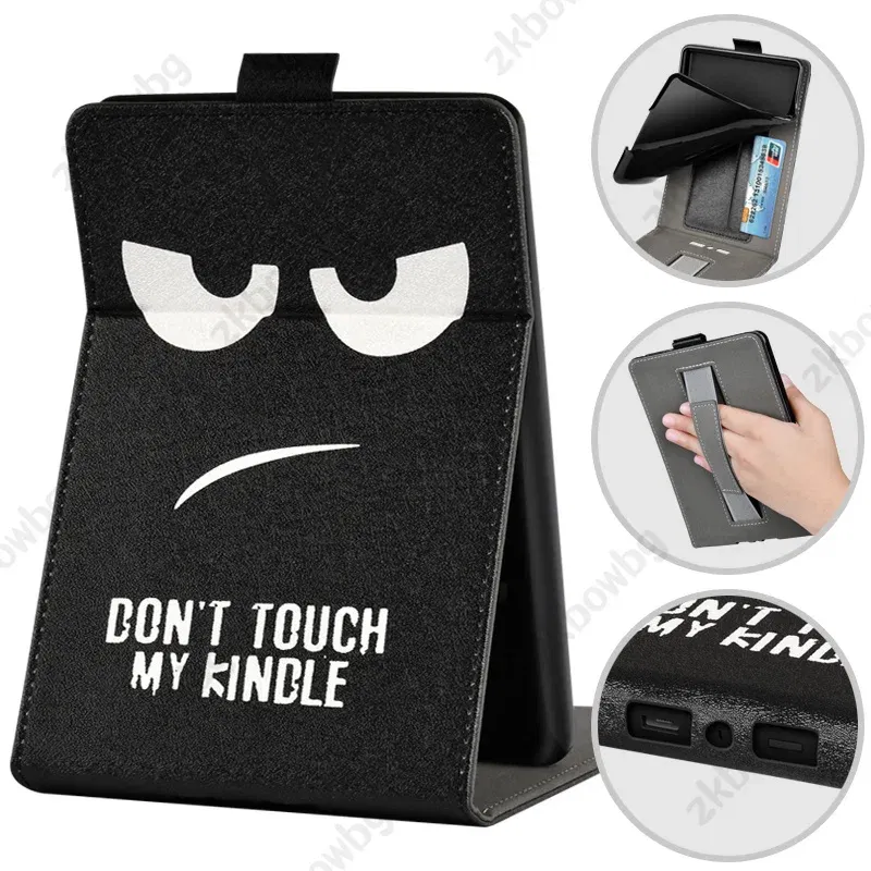Color: Blue, Size: eleven - Cute Smart Case for 6.8' 6'' Kindle Paperwhite Signature 11th Generation Edition 12th 2024 7'' 7th 10th 6th M2L4EK RS23CV Cover