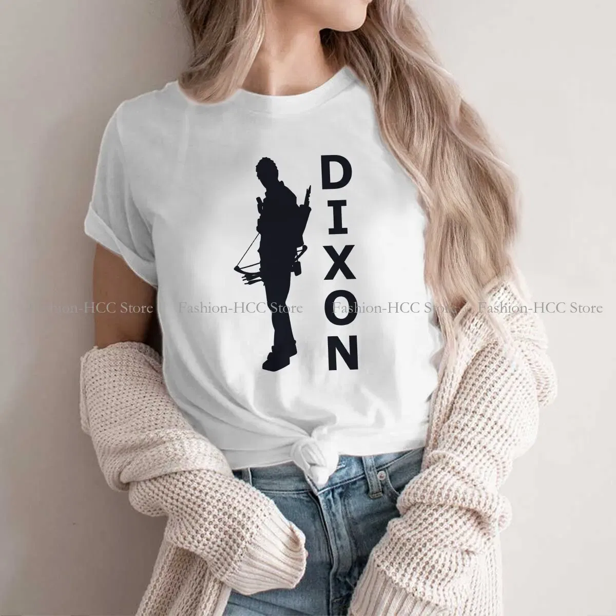 Color: black, Size: XXL - Daryl Dixon Classic Special Polyester TShirt The Walking Dead Dary Dixon Comfortable Hip Hop Gift Idea T Shirt Stuff