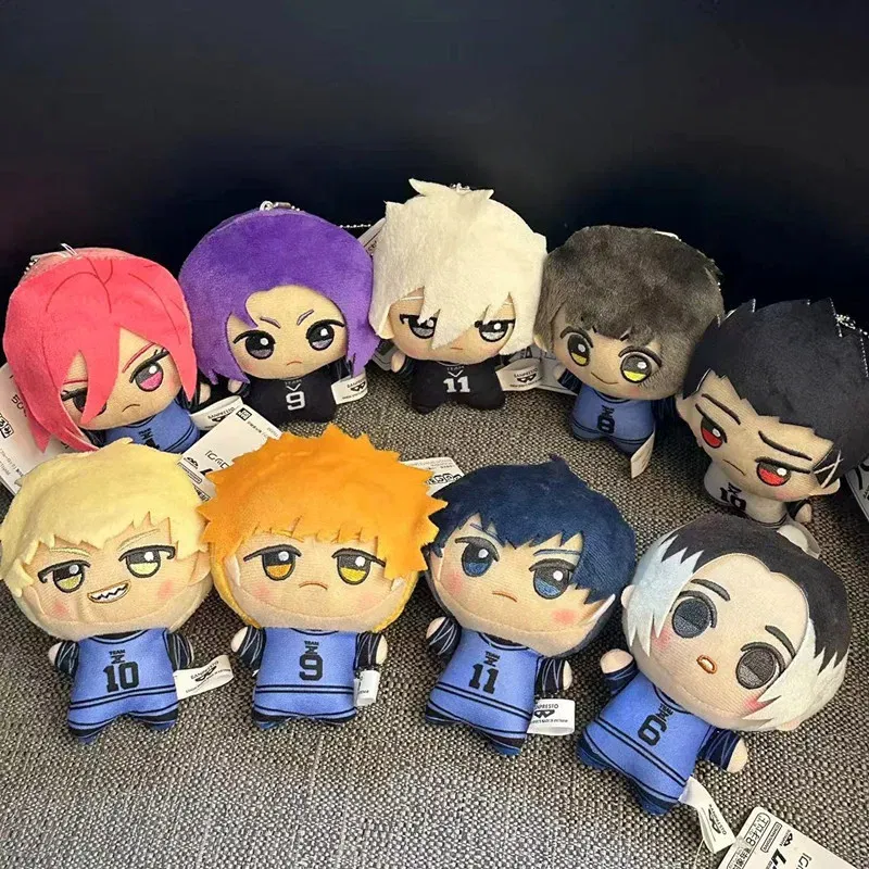 Color: MistyRose, Height: 11cm-30cm - 10cm Mini BLUE LOCK Plush Stuffed Doll Seishiro Nagi Isagi Yoichi Chigiri Bachira Meguru Doll Pendant Keychain Toy For Gift