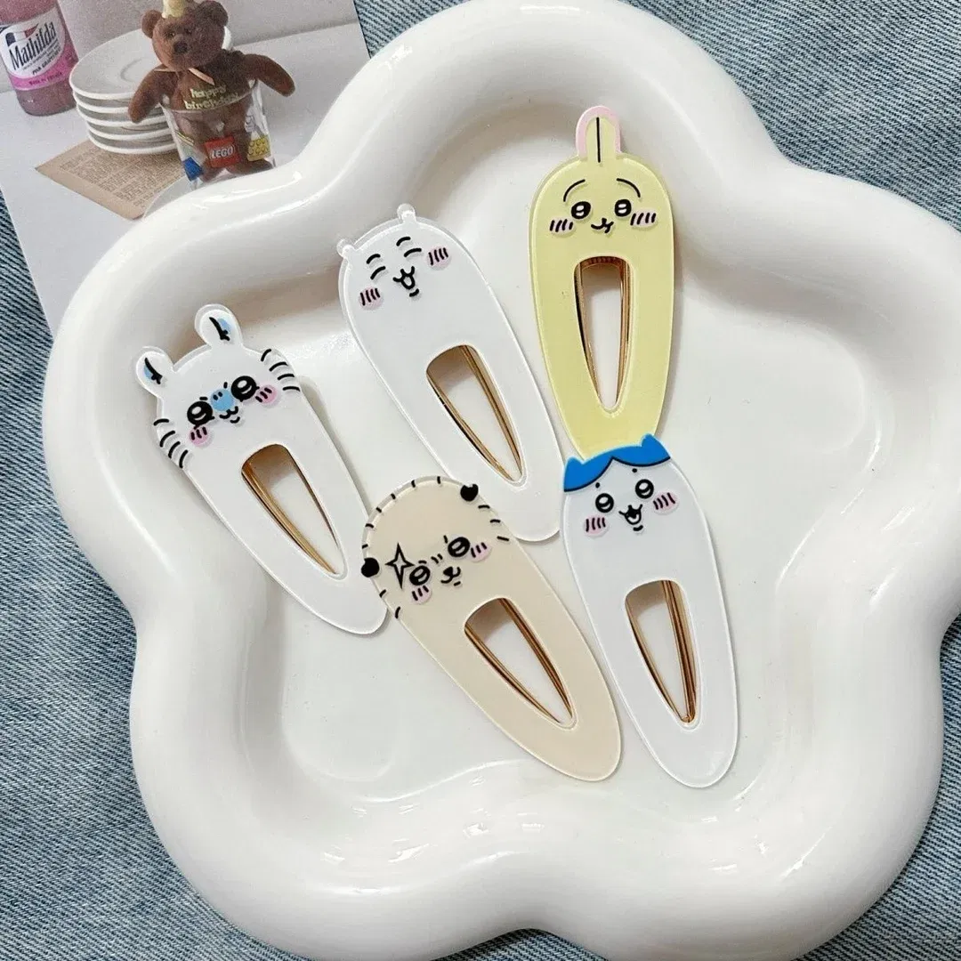 Color: COLOR - Japanese New Girls Cute Cartoon Hairpins Kids Lovely Hair Clips Barrettes Headband ハチワ?¬ ち?„?‹?‚? Fashion Hair Accessories