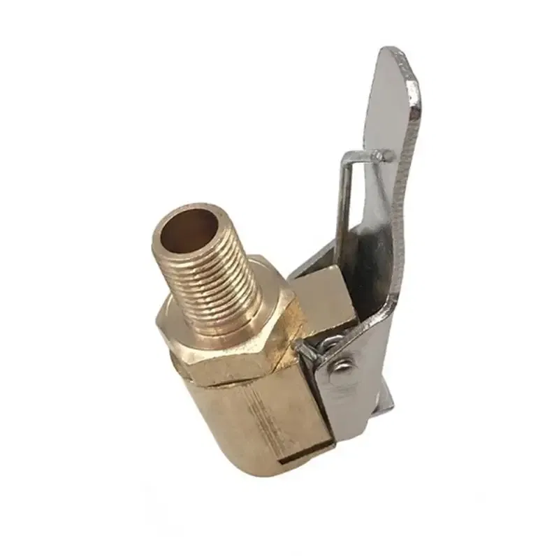 Accessories Hose Repair Vehicle Tire Air Chuck Heavy Duty Screw On Tire Air Chuck Tire Inflator Gauge Compressor Barb Connector