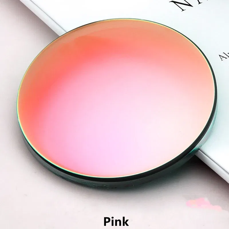 Lenses Color: Silver, Lens Index: 1.61 - YIMARUILI 1.49 1.56 1.61 1.67 Polarized Lens Sunglasses Lens UV400 Optical Prescription CR-39 Resin Colorful Mirror Lens 1 Pair