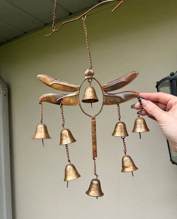 Dragonfly with Bells Wind Chime