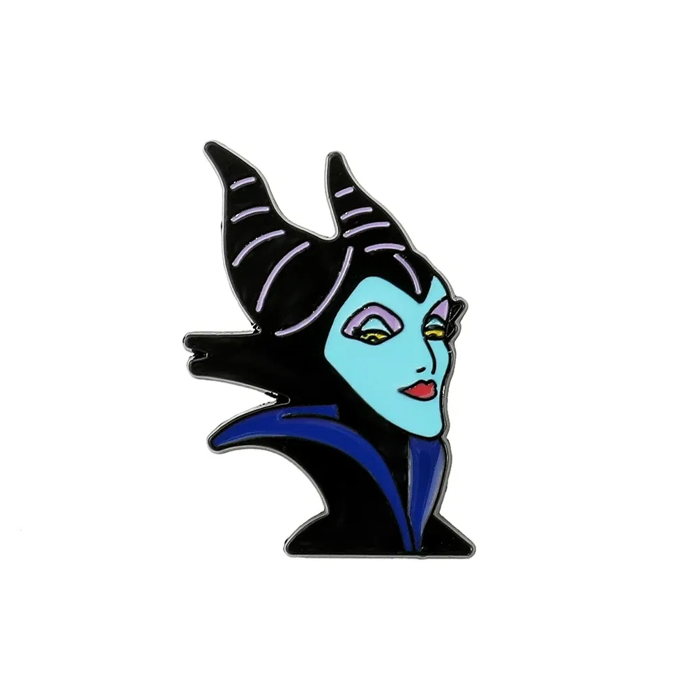 Metal color: SILVER PLATED, Ships From: CHINA - Disney The Nightmare Before Christmas Enamel Pin Cartoon Figure Sally Jack Skellington Metal Badge Brooch Kawaii Accessories