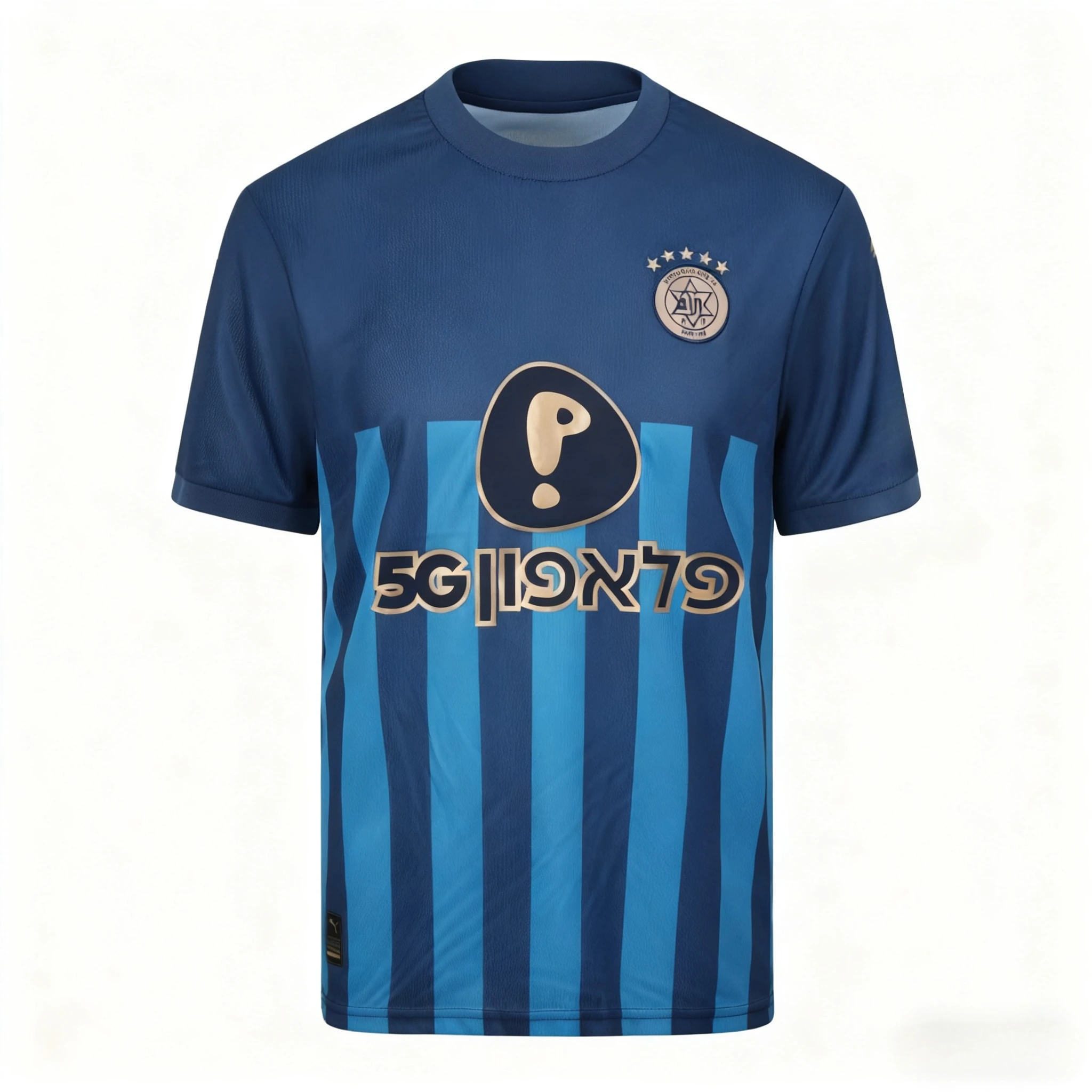 Color: GRAY, Size: 6XL - The Latest Breathable Men's and Women's T-shirts for The Daily Training of Maccabi Tel Aviv Football Club in 2026