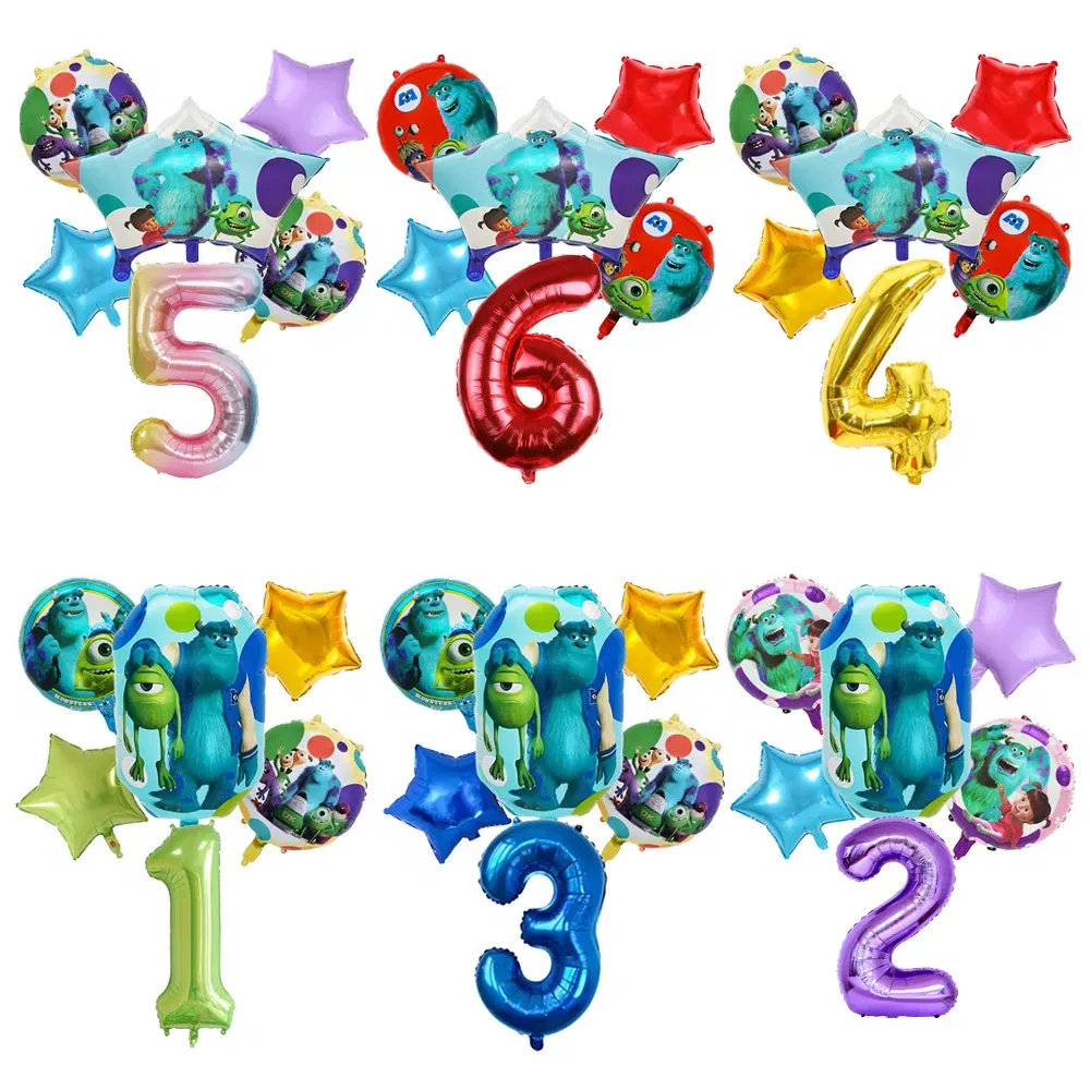 Color: VIOLET/?«?—?…°, Capacity: 750ml - Monsters University Monsters, Inc. Theme Birthday Party Decoration Metallic Gem Shaped Balloon Crown Shaped Balloon Baby Shower