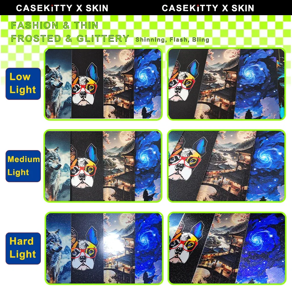 Color: Silver, Bundle: bundle 18 - CASEKiTTY Skin For Galaxy Z Flip 5 Back Film Samsung Z Flip 6 Sticker Flip 4 3 Protective Decal Wrap Back Cover Screen Protector