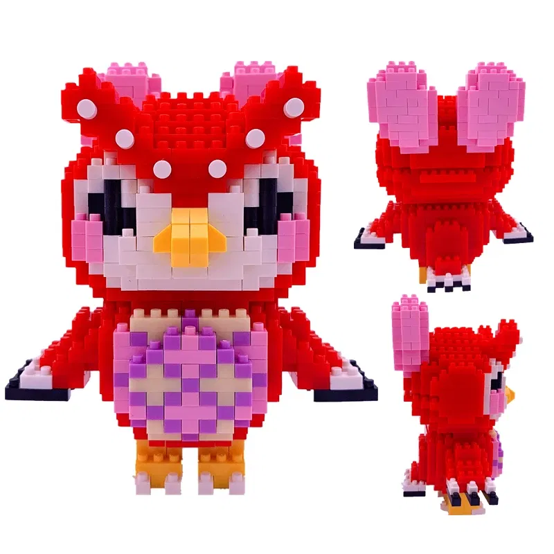 Color: Multicolor - Creative Animal Forest Friends Association Building Blocks Raymond Model Toys Puzzle Decompression Game Children's Puzzle Gift