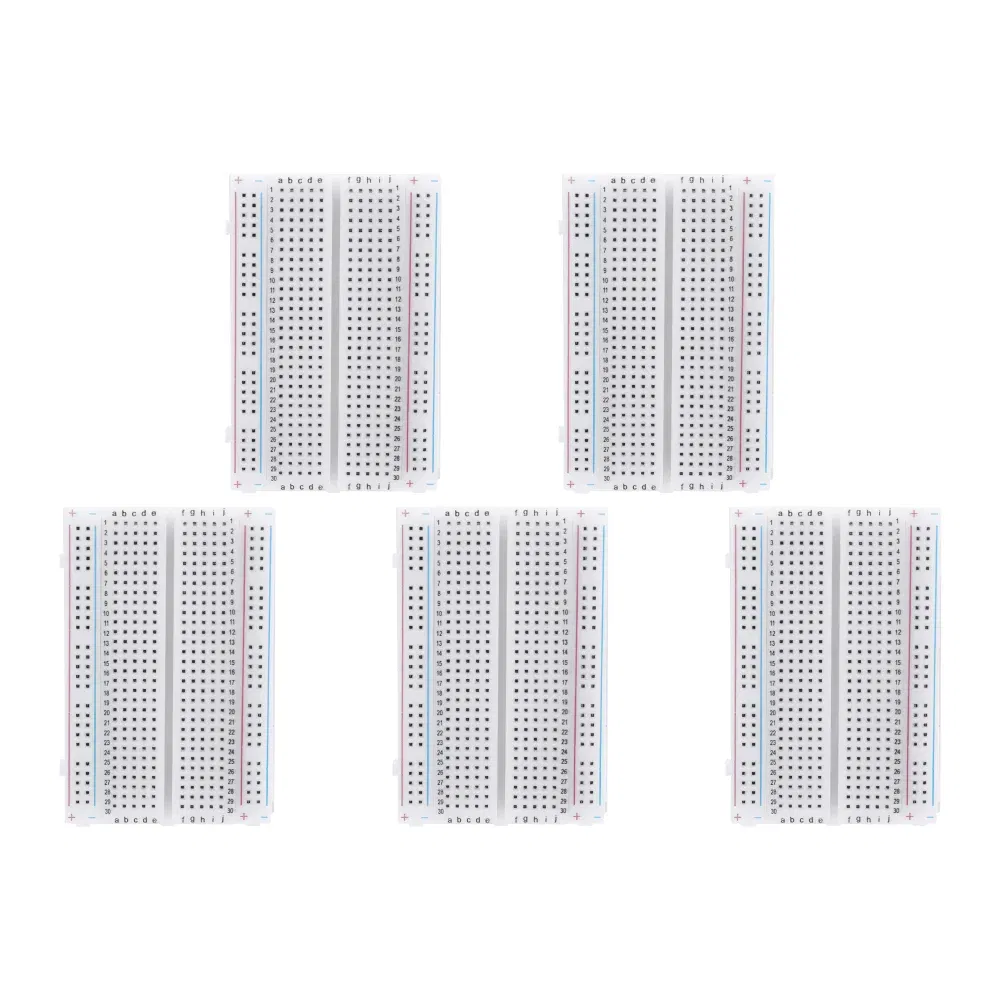 Color: WHEAT, Ships From: CN - 1-10Pc 400 Tie Points Solderless PCB Breadboard Spliceable Universal MB102 Breadboard DIY Bread Board for Experiment Test Robot