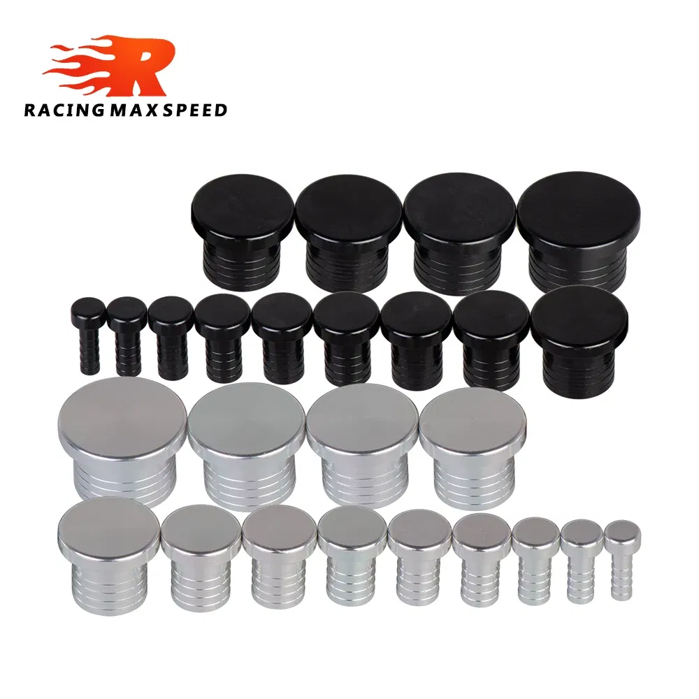 Color: Orange - 8mm-32mm Alloy Aluminium Plug blow off valve Bov Blanking Plug Silicone Hose Blanking Plug 8 10 12 14 16 18 20 22 28 30 32