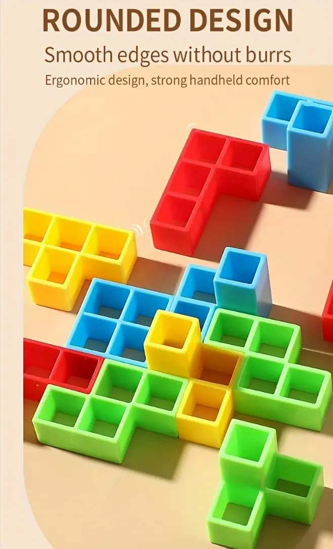 3D Brains Training Stacking Game