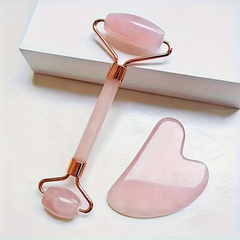 Heart-Shaped -Roller Facial Massager