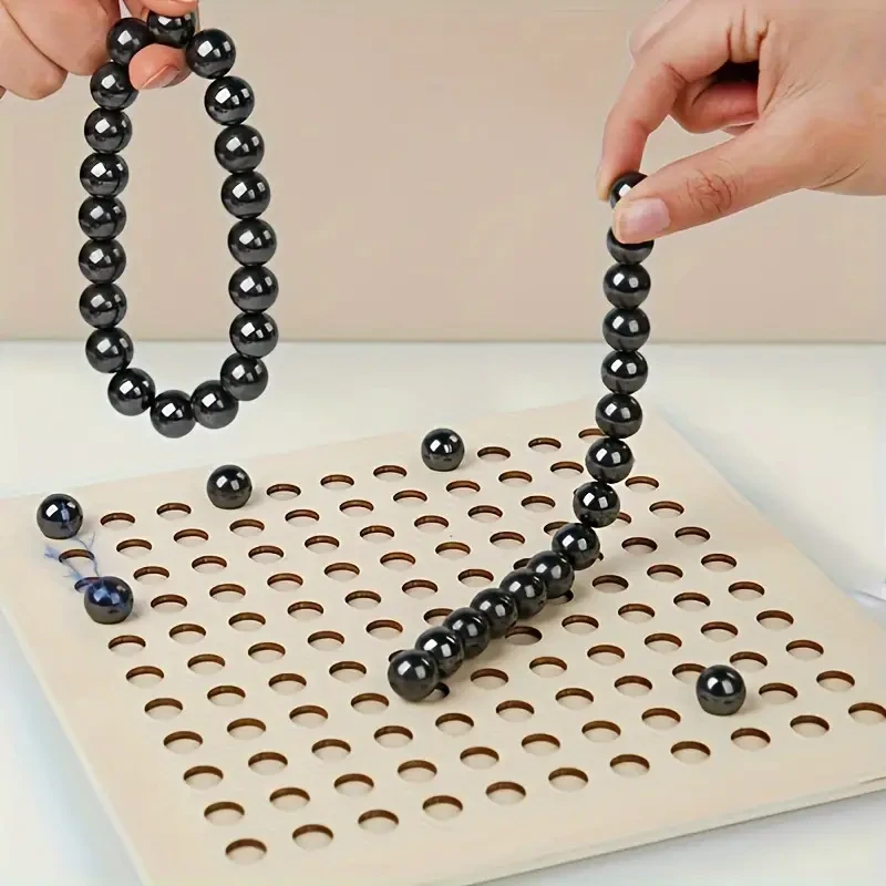 Magnetic Clash Chess Game for Kids - Educational Tabletop Strategy Game, Brain Teaser Toy