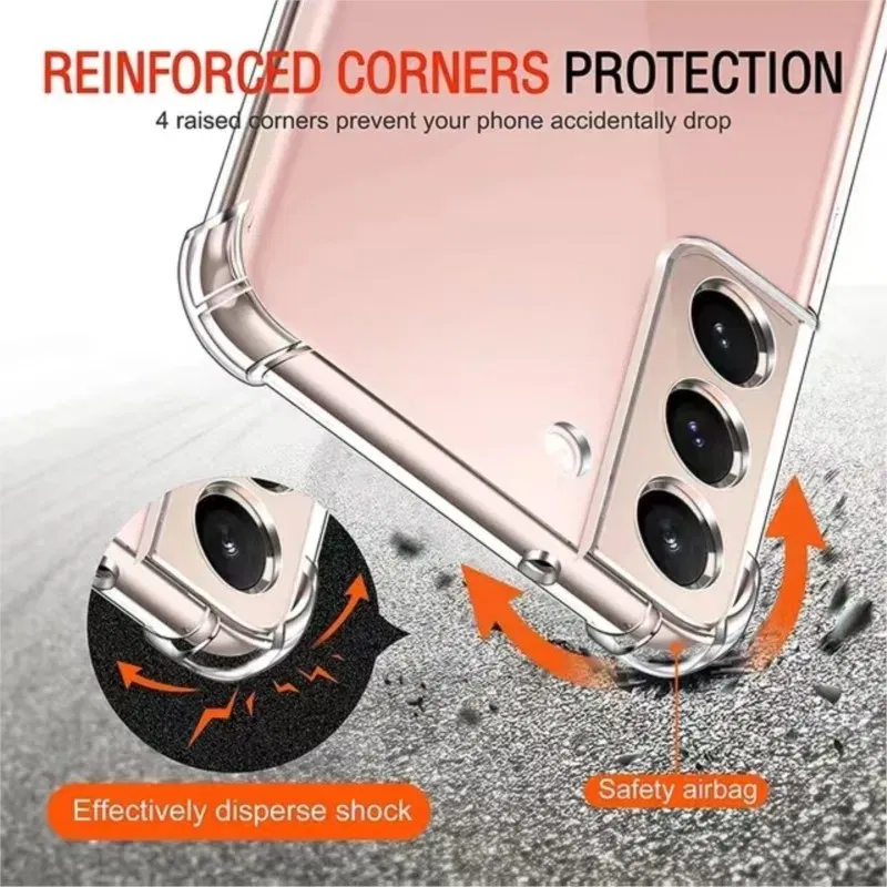 Color: army green - Clear Shockproof Case for Samsung Galaxy A16 A36 A25 A35 A55 A15 A54 A34 A14 A24 A05S A73 A53 A33 A23 A13 4G 5G Back Cover