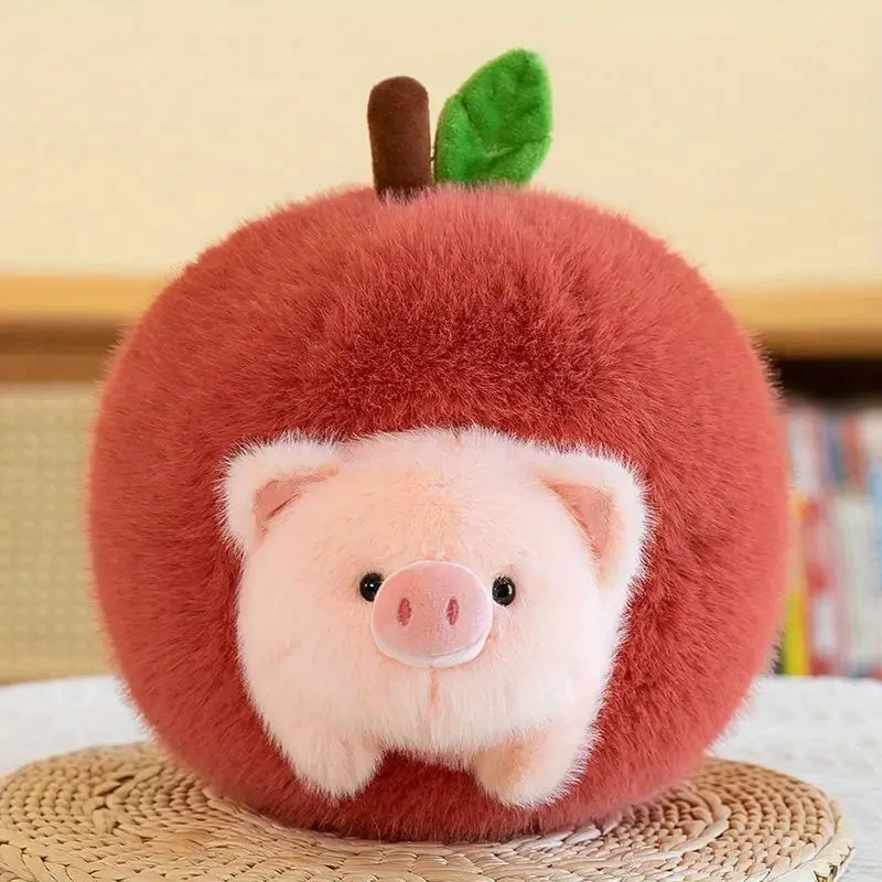 Adorable Kawaii & Apple Plush Toy - High-Quality Stuffed Animal