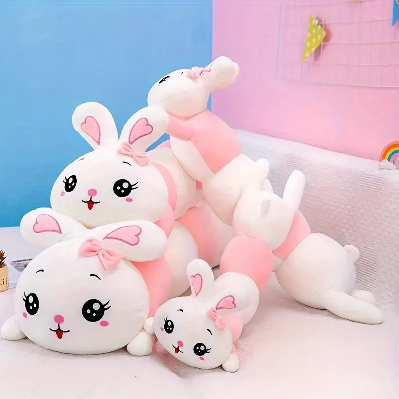 1pc Cute Cartoon Rabbit Long Body Plush Cute High Quality Stuffed