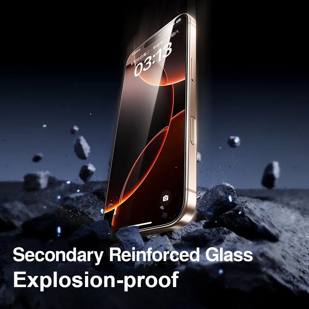 Material: pet, Compatibility by Model: iPhone 12 - SmartDevil 1/2PCS Dust-Free Cabin Tempered Glass Film for iPhone 16 Pro Max 15 14 13 Clear Screen Protector Borderless