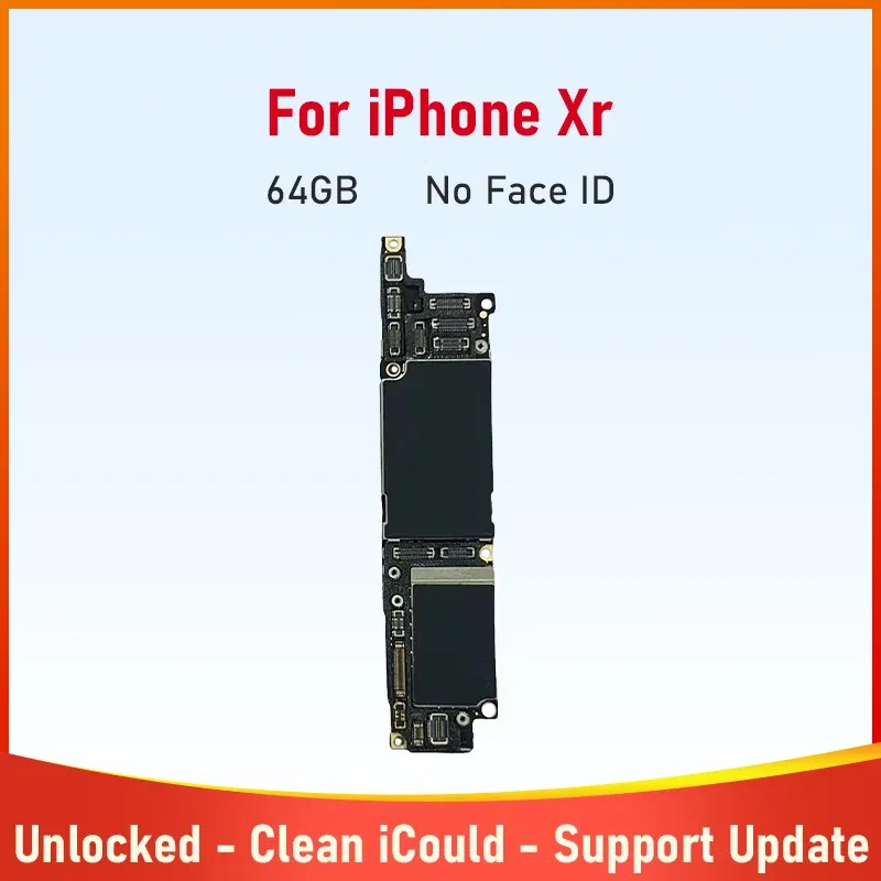 Color: Brown, Ships From: CHINA - Top Tested Motherboard for iPhone X XR XS Max 64g 128g 256g Unlocked Mainboard With Face ID Cleaned Logic Board