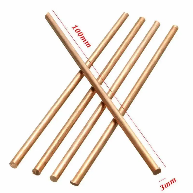 Color: WHITE, Specification: 15mm - 1pcs Copper Round Bar Metal Rod Milling Metalworking 3mm 4mm 5mm 6mm 8mm-30mm Length50mm-300mm Copper Rod