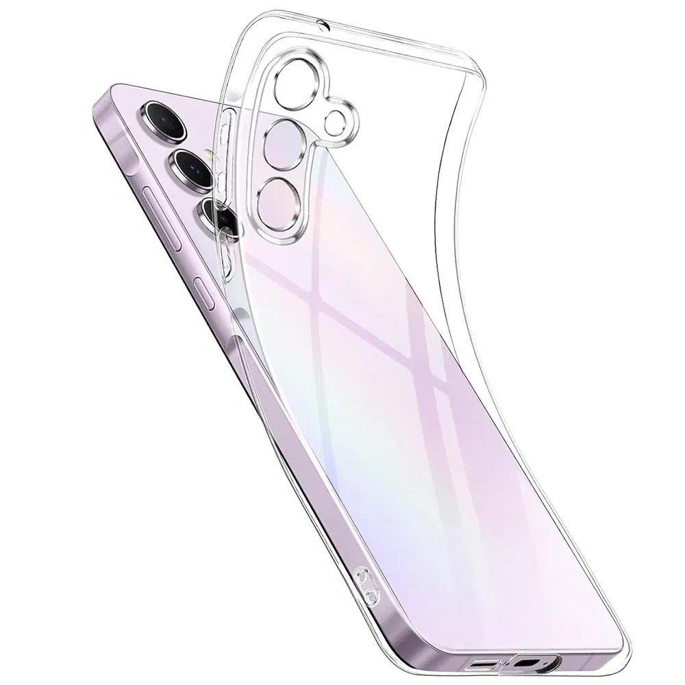 Material: Plastic - Ultra Thin Silicone Soft Case For Samsung Galaxy S25 S24 S23 S22 S21 S20 FE Plus Ultra Transparent Clear Cover Fundas