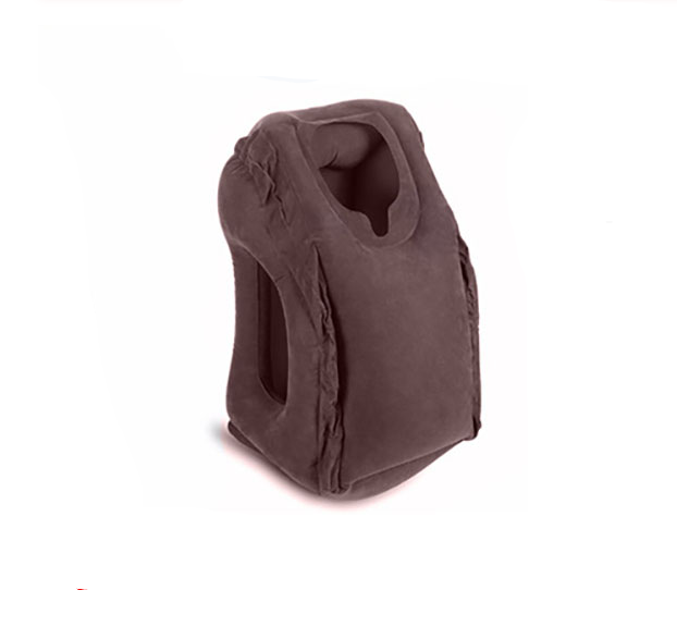 The Ultimate Inflatable Travel Pillow for 360 Neck, Chin, and Head Support