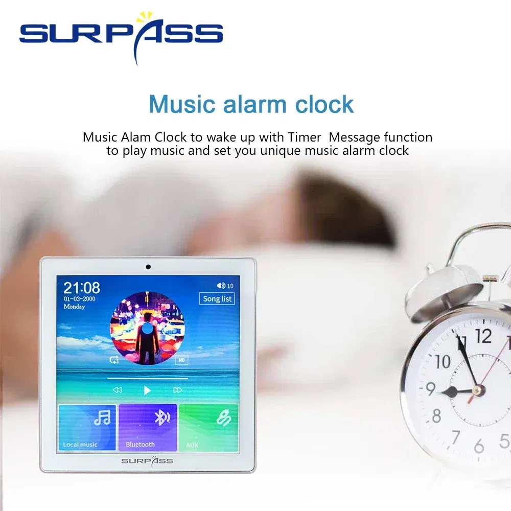 Ships From: CHINA, Color: Dark Grey - Smart Home Audio 4 Channel Wireless Bluetooth-compatible Wall Amplifier Mini Multifunction Stereo Board Hifi with Fm Radio