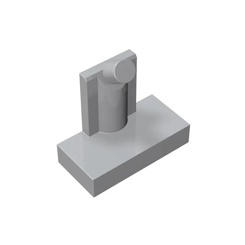 Color: WHITE - 20pcs MOC Parts 3829 73081 Steering Stand 1x2 con volante nero compatibile mattoni fai da te blocchi di costruzione particella g