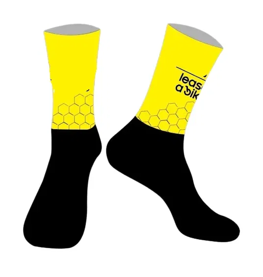Color: Blue, Size: M - LASER CUT ONE PAIR 2024 JUMBO TEAM Cycling Socks Antislip Bike Racing MITI Breathable FOR Men and Women