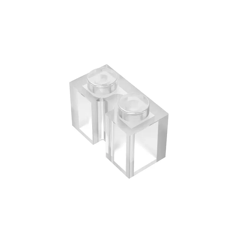Color: plum - Gobricks GDS-798 BRICK 1X2 W. GROOVE compatible with lego 4216 children's DIY Educational Building Blocks Technical