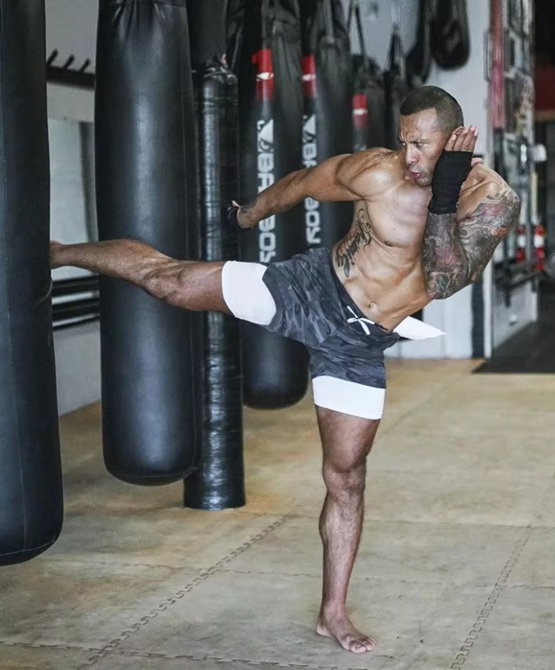 Camo Running Shorts Men