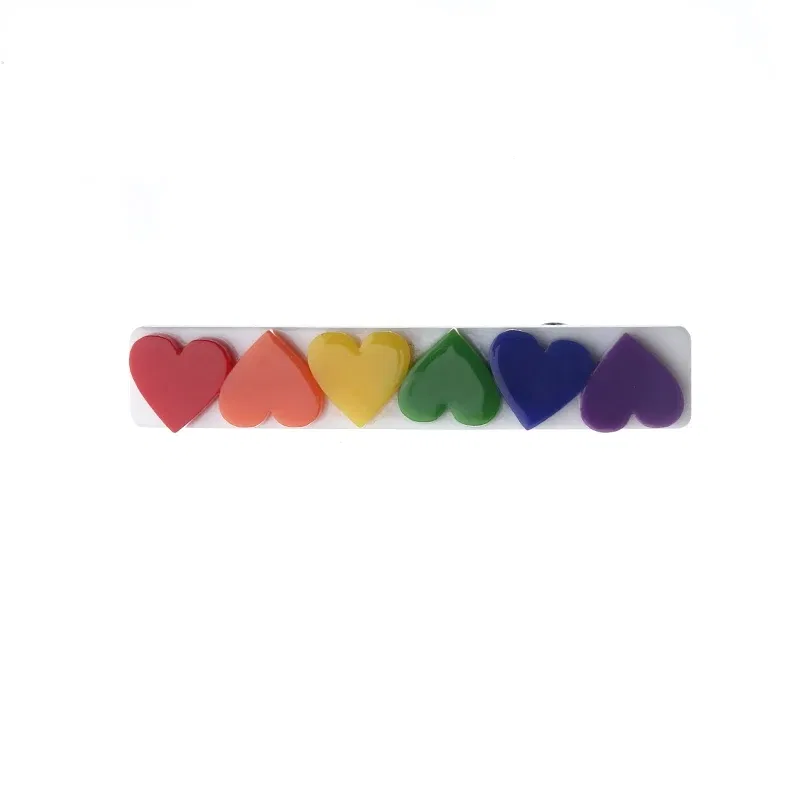 Color: Ivory, Ships From: CHINA - New Korean Retro Ins Star Hairpin Children Cute Bang Clip Headdress Japanese Acrylic Solid Color Hairpin Side Clip