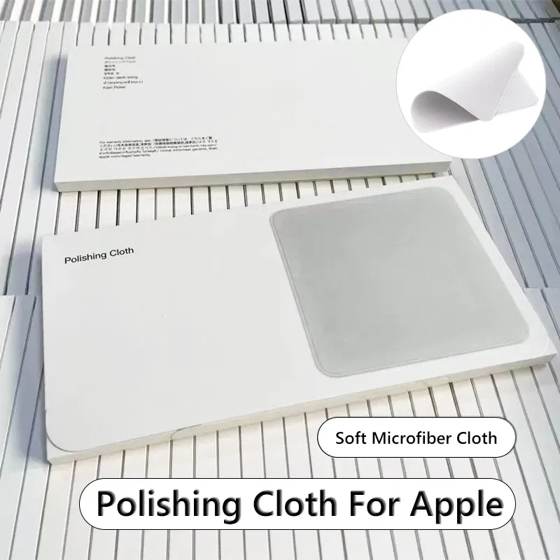 Color: Blue, Specification: 3pcs - Polishing Cloth for Apple iphone 1:1 Nano-Texture Screen Cleaning Cloth for iPad Mac iPod Pro Watch Lens Camera Display Cleaner