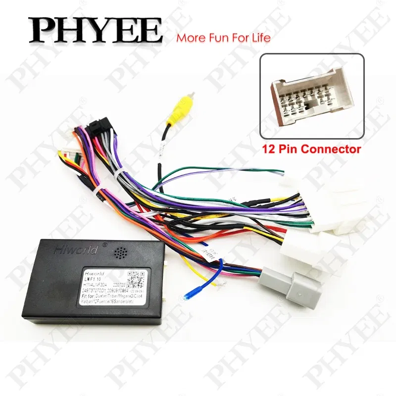 Color Name: Silver, Ships From: CHINA - Wiring Harness CAN BUS Decoder 16 Pin Plug Connector Car Android Cable Adapter for Renault Clio 4 Captur Trafic Duster Sandero 2