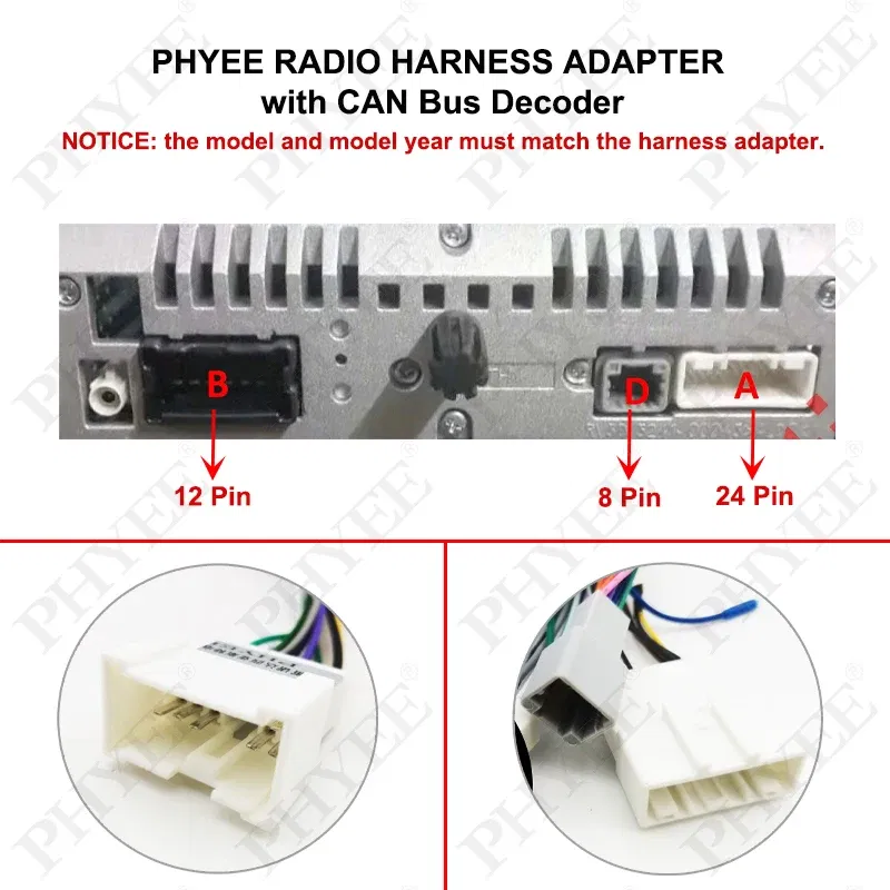 Color Name: Silver, Ships From: CHINA - Wiring Harness CAN BUS Decoder 16 Pin Plug Connector Car Android Cable Adapter for Renault Clio 4 Captur Trafic Duster Sandero 2