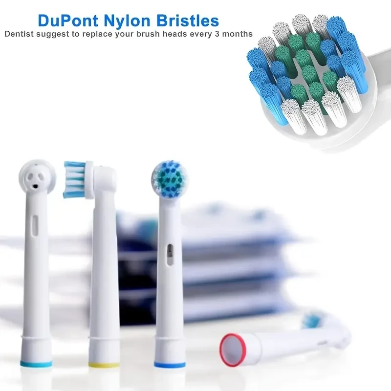 Replacement Toothbrush Heads SB17A Electric Toothbrush Replacement Heads Precision Brush Heads Refills For Oralb
