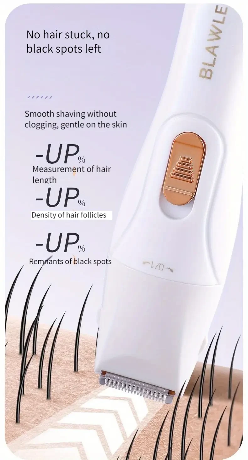 3-in-1 Electric Hair Removal Kit For Women