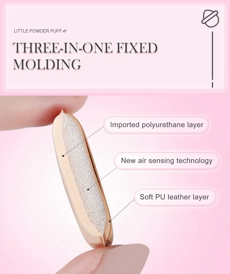 Mini Finger Puff Foundation Powder Detail Makeup