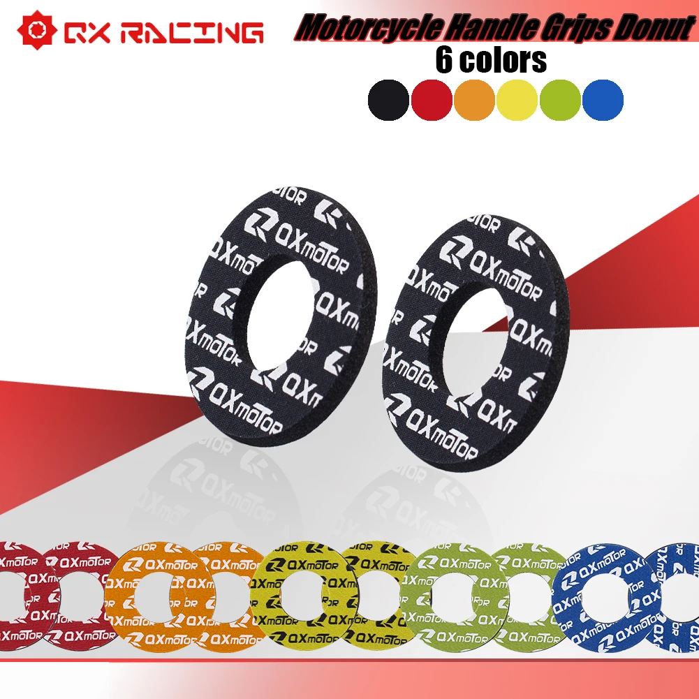 Color: army green - Motorcycle Handle Grips Donut For KTM HONDA KAWASAKI YAMAHA CRF YZ RM KLX Any Dirt Pit Bike Motocross Enduro Handlebar Grip